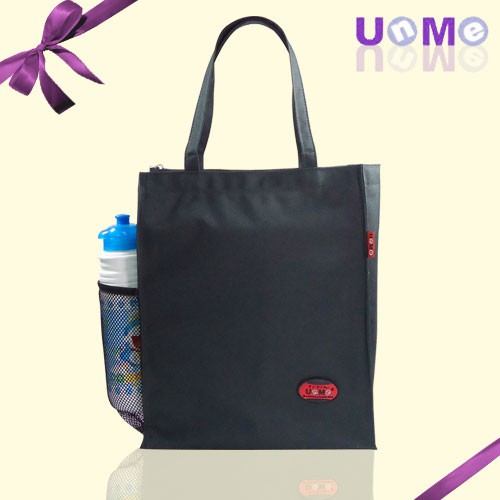 【UnMe】MIT直式多功能手提袋 兒童才藝袋 補習袋 學輔配件（黑色）台灣製造熱銷TOP1