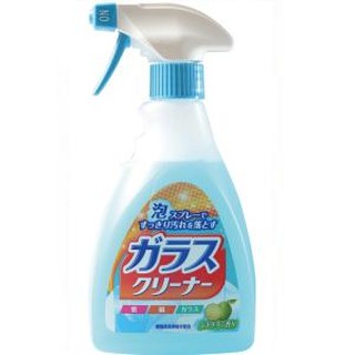 日本製 Mitsuei泡沫噴霧玻璃清潔劑檸檬香400ml