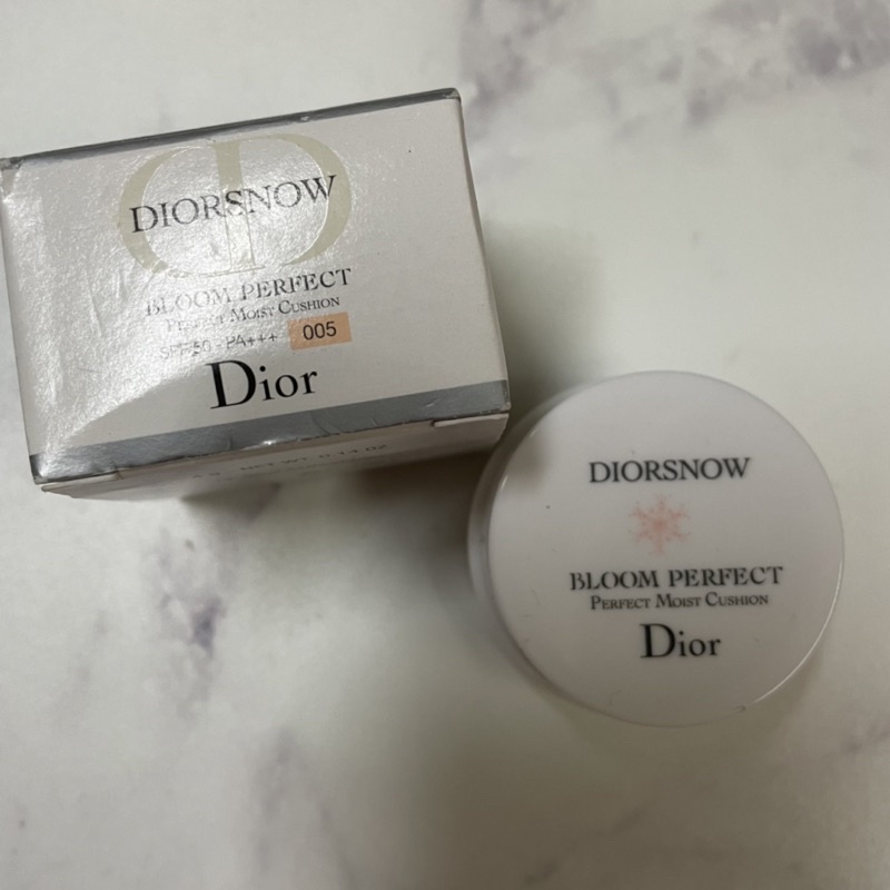 【已過期】Dior廸奧雪晶靈光感氣墊粉餅試用品#005