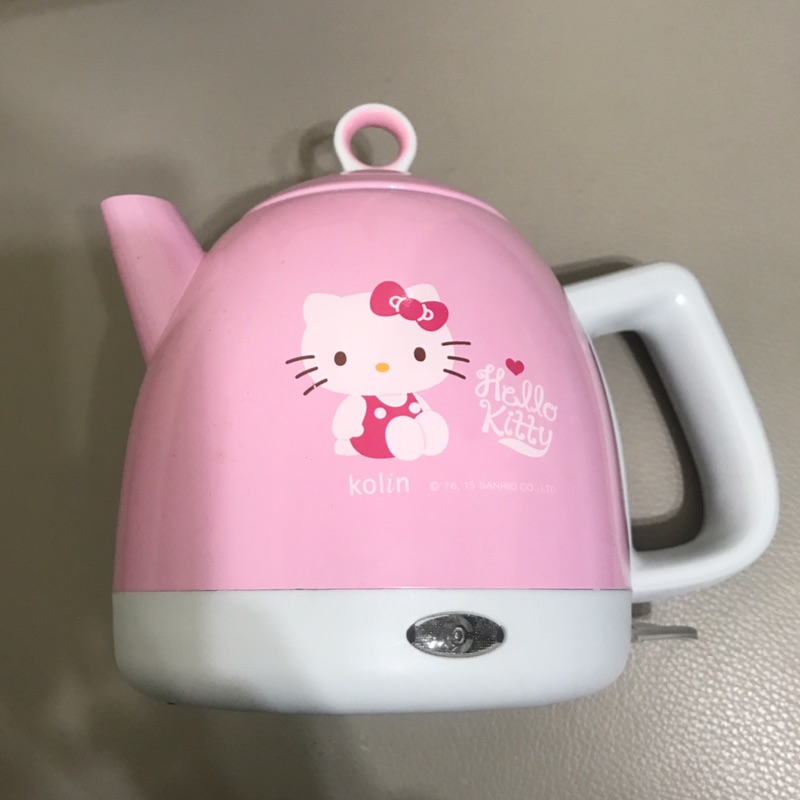 kolin 歌林 hello kitty 不鏽鋼 快煮壺 1L