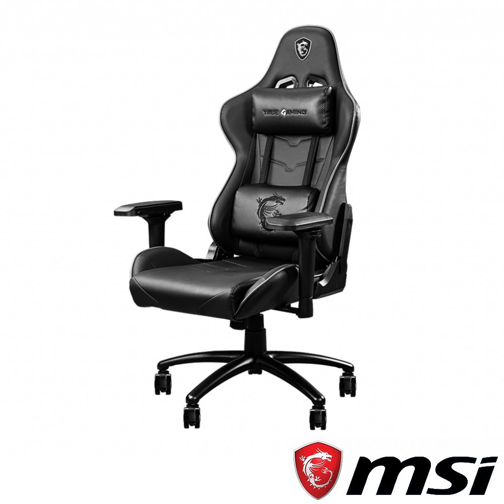 【MSI 微星】MAG CH120 I 龍魂電競椅 完整鋼架支撐椅背