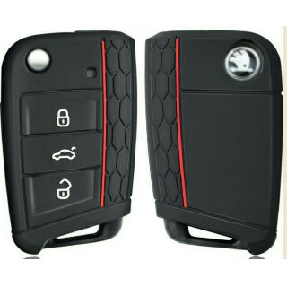 VW 福斯 skoda golf RS Octavia fabia yeti superb 鑰匙套 矽膠套 果凍套