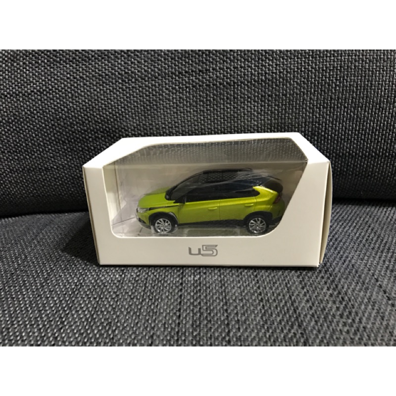 原廠 LUXGEN U5 1 : 43 模型車 迴力車