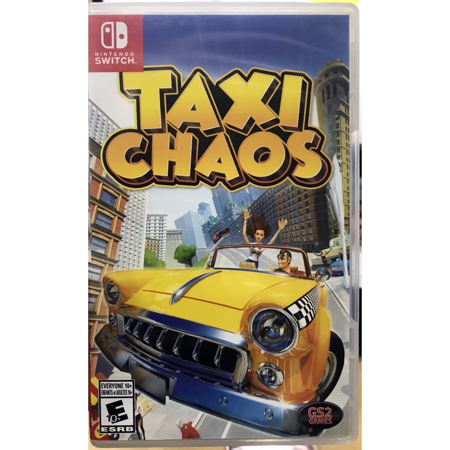 【艾達電玩】中古 NS Switch 酷飆計程車 TAXI CHAOS 瘋狂司機 瘋狂計程車  中文版