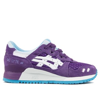 ASICS 女 W GEL-LYTE III WINTER 白紫【A-KAY0 25折】【H5N8N-3301】