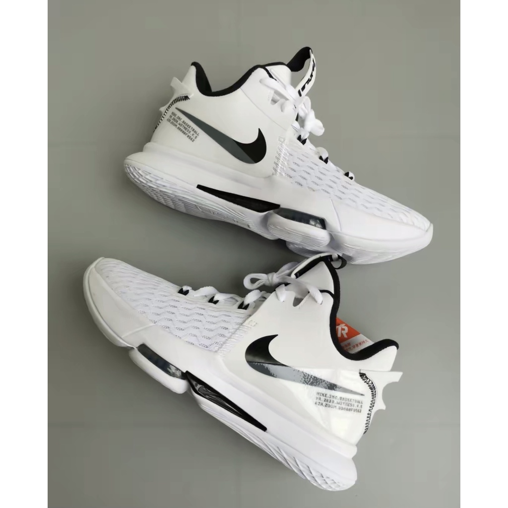 【Asper】NIKE LEBRON WITNESS V EP XDR 白黑 籃球鞋 耐磨底 男鞋 CQ9381-101