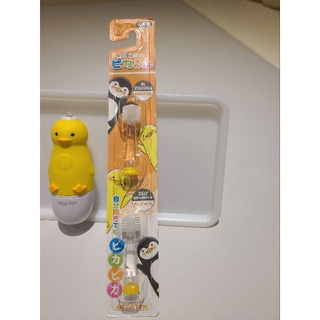 日本 VIVATEC Mega Ten 幼童電動牙刷(小鴨款)無牙刷頭