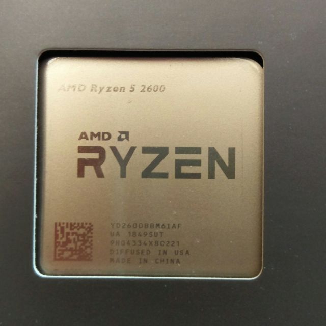 全新 AMD Ryzen 5 R5-2600 2600  AM4 X470 X570 3500 3600 3700