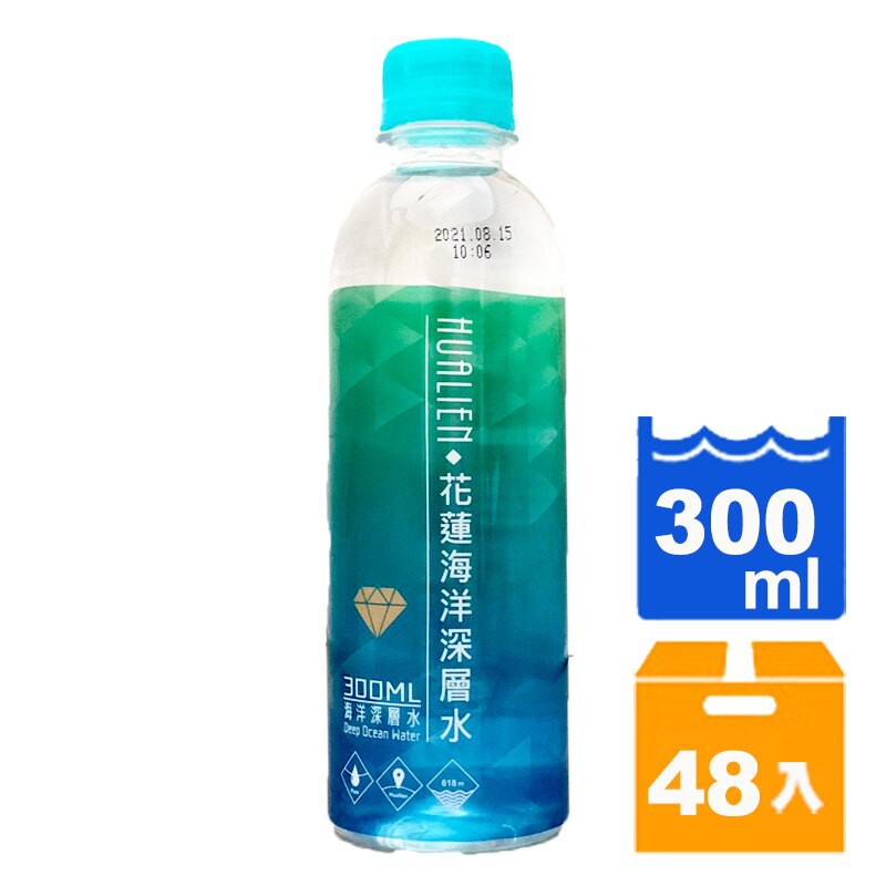 花蓮七星潭海洋深層水300ml (24入)x2箱【康鄰超市】