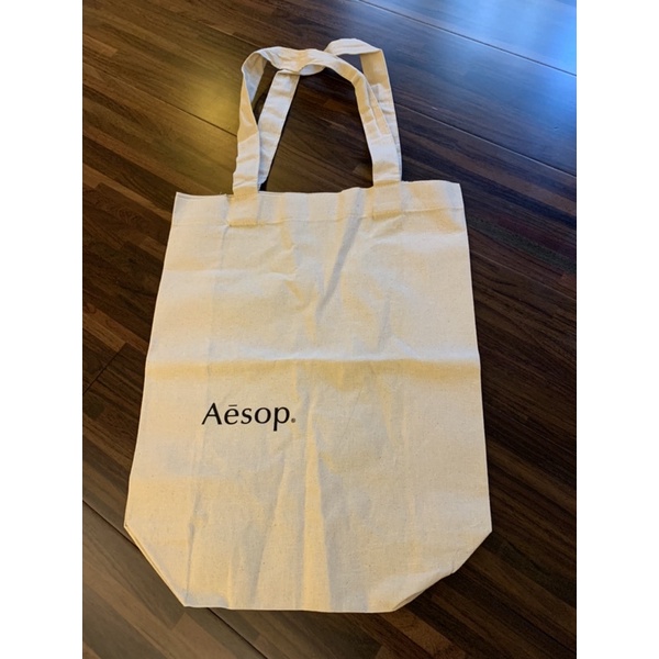 Aesop 棉麻 購物袋 環保袋