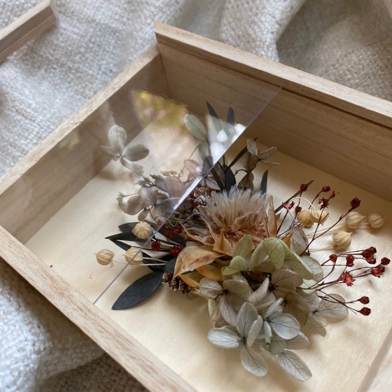 竹工凡花 標本花系列 羞澀新娘 乾燥花不凋花永生花花盒花禮情人節禮物結婚禮物標本花母親節禮物生日禮物 蝦皮購物