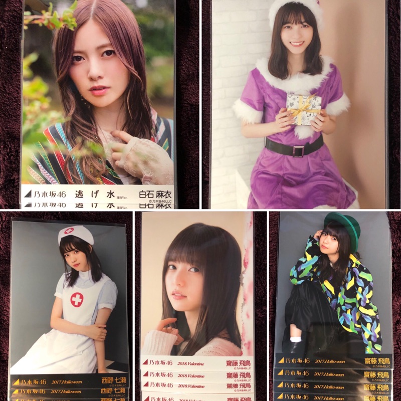 乃木坂46 成員個別生寫真 蝦皮購物