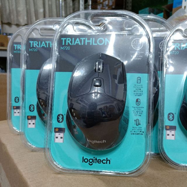 免運 含稅開發票 羅技 M720 Triathlon 多工無線滑鼠 一年保固