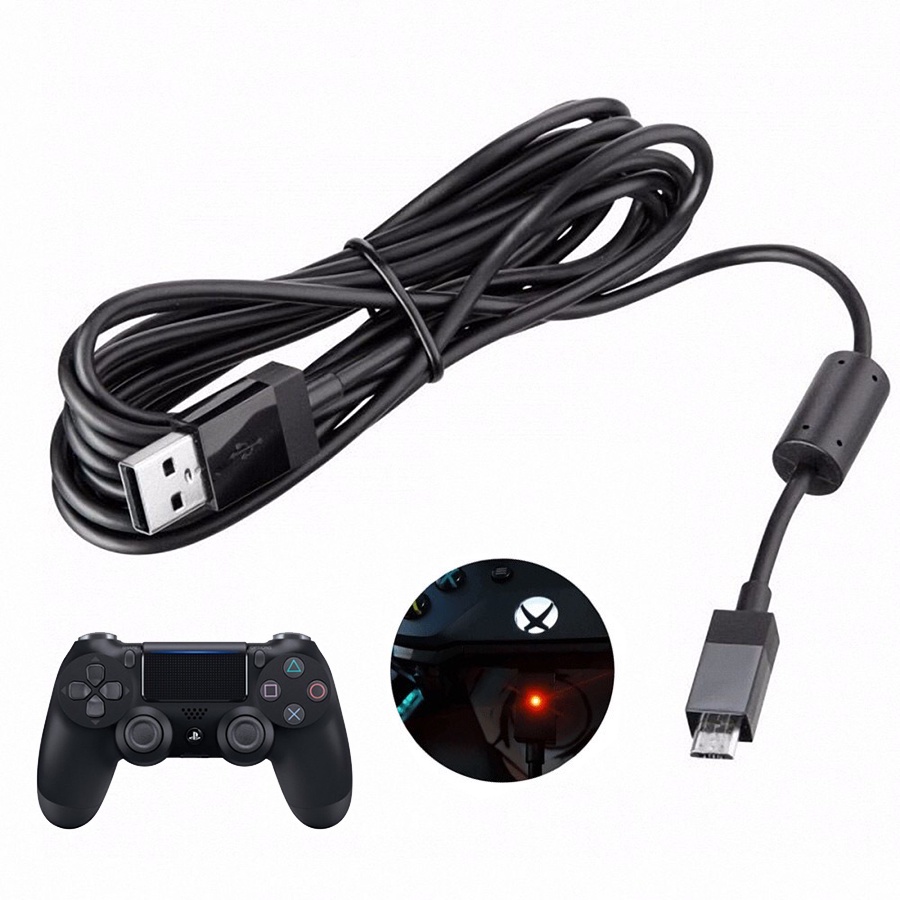 PS4 XBOXONE 充電線 手把 microUSB線 數據線 手柄充電線 PS4搖桿 電源線 PS4配件[遊戲殿]