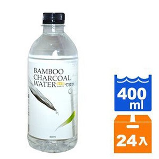 心一 地中海 竹炭水 400ml (24入)/箱【康鄰超市】