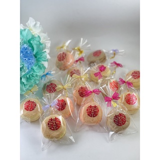 【2樓小舖】40份 臺式馬卡龍 婚禮小物 喜糖 喜餅 手工餅乾 Candy bar 棉花糖送客禮 二次進場