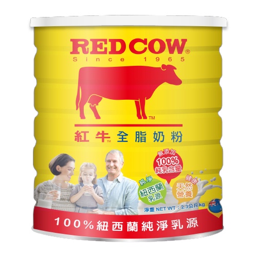 RED COW紅牛 全脂奶粉 2.1kg【家樂福】