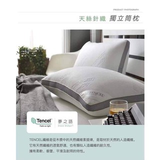 【雙雙的店】 現貨🔅天絲獨立筒透氣枕 透氣舒眠 可水洗 枕頭 臺灣製造 防蹣抗菌 獨立筒 內有50顆彈簧