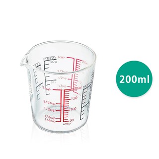 HARIO 耐熱玻璃量杯 200ml ／CMJ-200