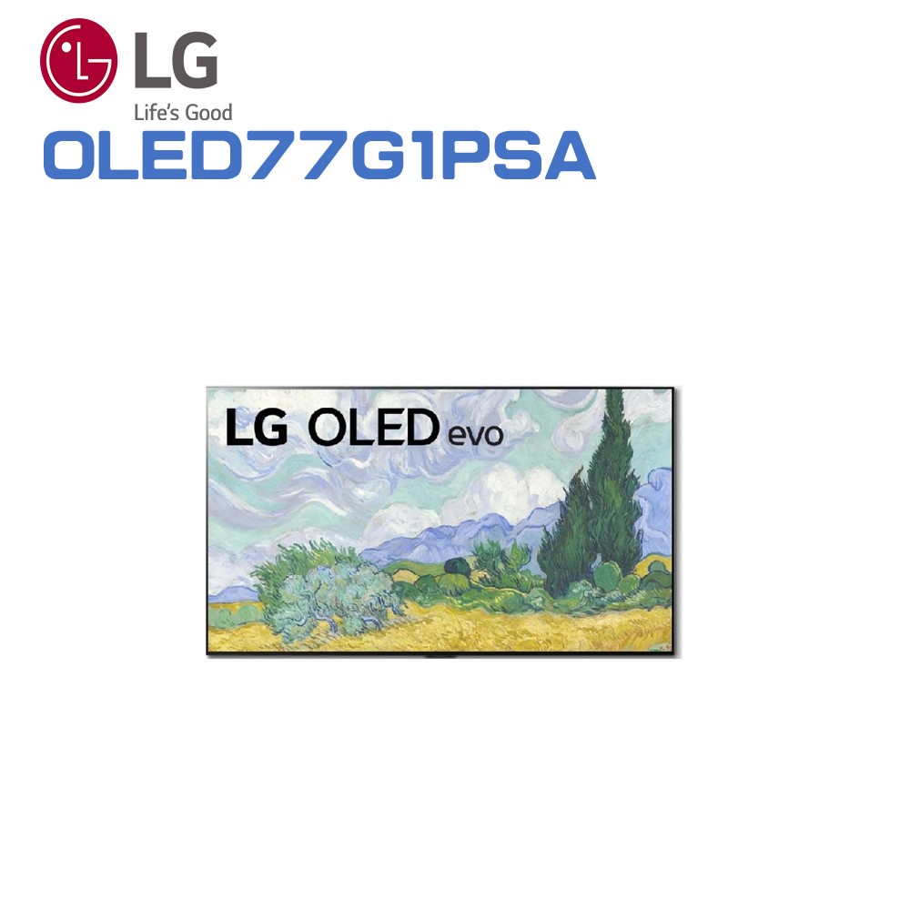 ✿聊聊最便宜✿全台配裝✿全新未拆箱LG樂金OLED77G1PSA 4K語音物聯網電視