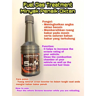 minyak penaik oktan fuel gas treatment 汽油精 機車用 除積碳 清洗噴油嘴