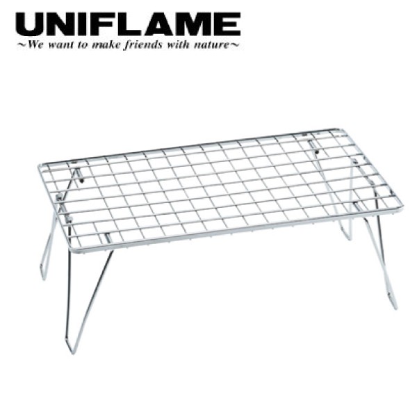 【UNIFLAME 日本 折疊置物網架 】U611630/置物網架/置物架/折疊桌/悠遊山水