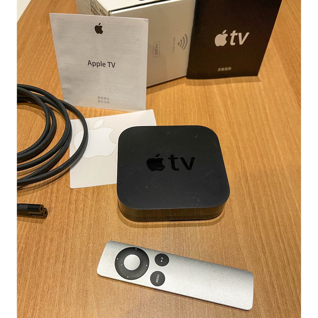 &lt;不急售、不接受議價&gt;Apple tv3 Appletv 三代 A1469 全原廠完整盒裝，可正常使用。無越獄、無惡改