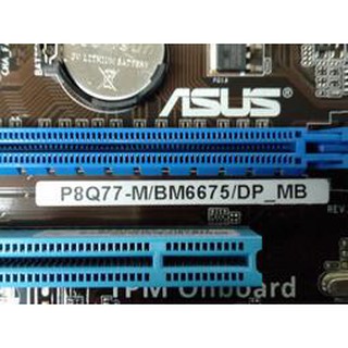二手 華碩 ASUS 四核 P8Q77- M/BM6675/DP MB D3主機板 (保固1個月)