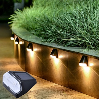 太陽能戶外花園燈家用防水 LED 傳感器壁燈, 用於別墅院子景觀裝飾