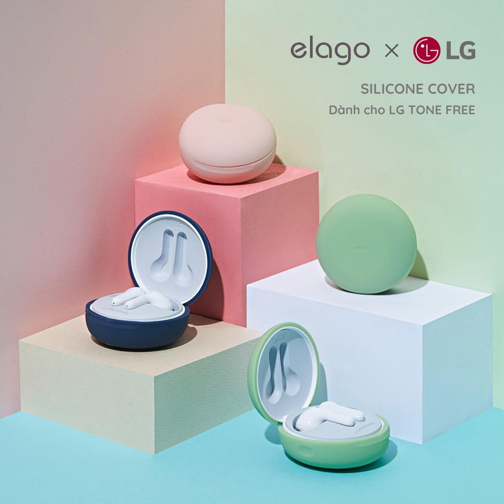 Lg Tone Free 耳機盒 (Fn4 / 6 /7) - 矽膠套 - Elago