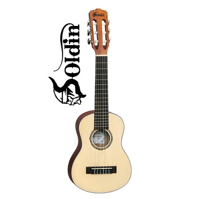 亞洲樂器 Soldin SK-2800 吉他麗麗、雲杉面板 、28吋、附琴袋、雷射工藝、側板：大葉桃花芯、指板：玫瑰木