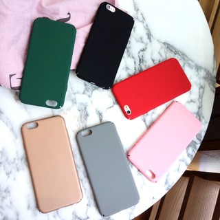 (2個300)Iphone 6/6s/6Plus/6s Plus/7/7plus韓國簡約純色 素色 素面手機磨砂硬殼