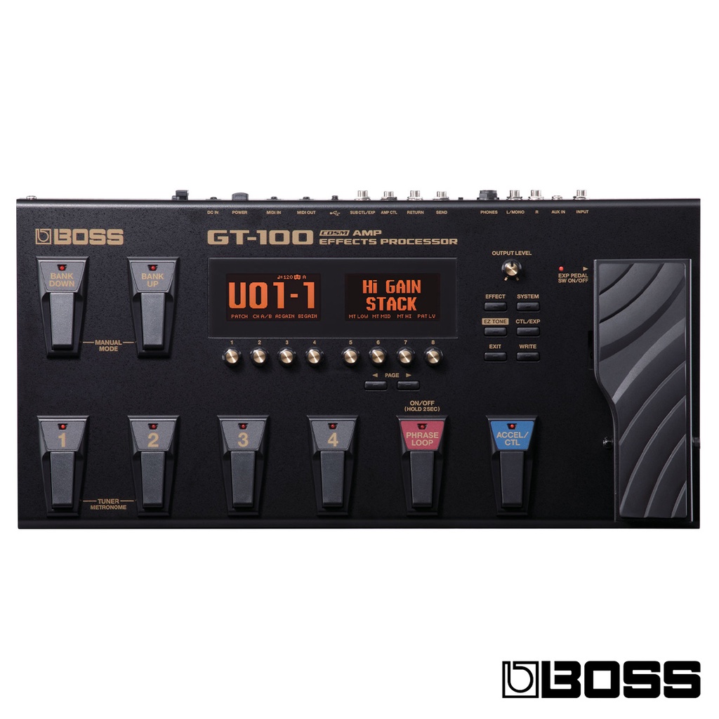 BOSS GT-100 電吉他 綜合效果器 音箱模擬【又昇樂器.音響】