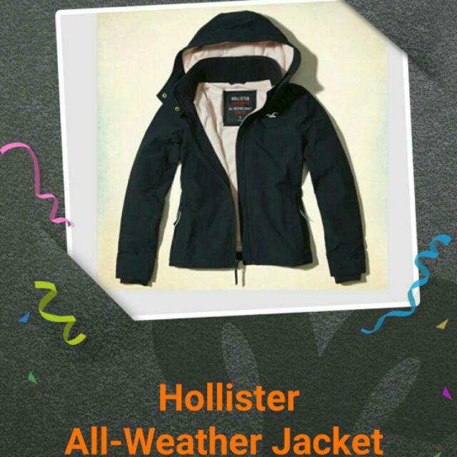 Hollister 全天候防風外套