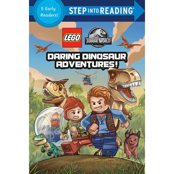 Step into Reading: LEGO Jurassic World Daring Dinosaur Adventures!/Random House eslite誠品