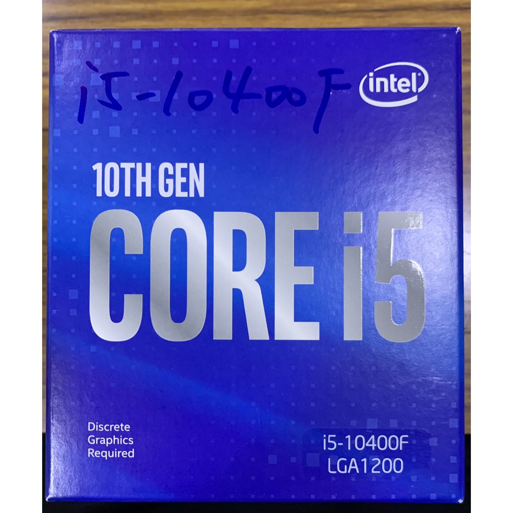 點子電腦-北投◎ 全新盒裝未拆封 intel core i5 10代 i5-10400F 5000元