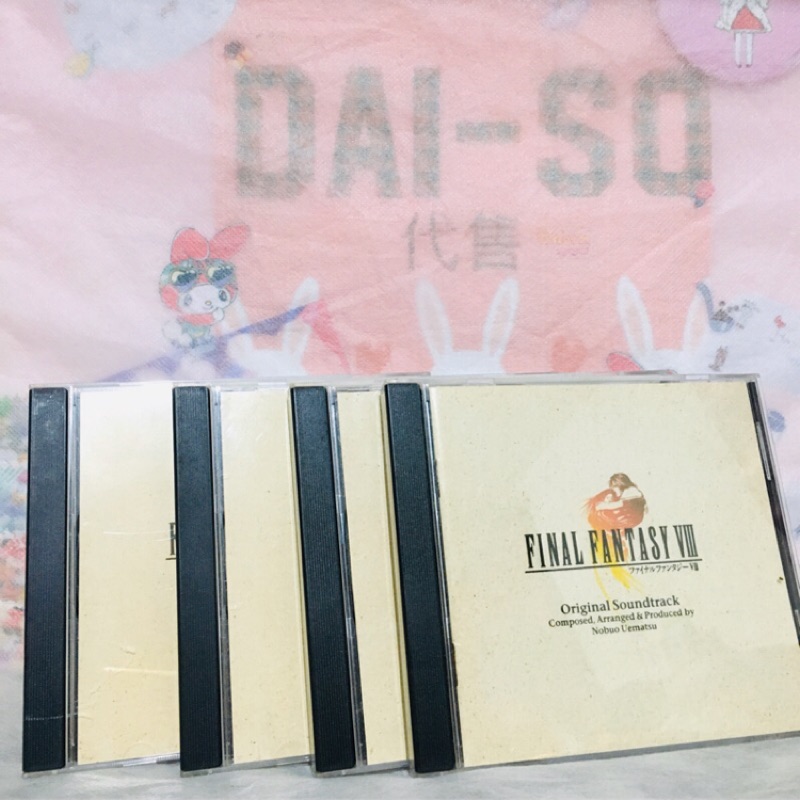 (蝦皮免運)二手CD收藏品-Final Fantasy VIII太空戰士8--4CD 動漫配樂 14M