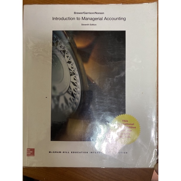 Introduction to managerial accounting 7e