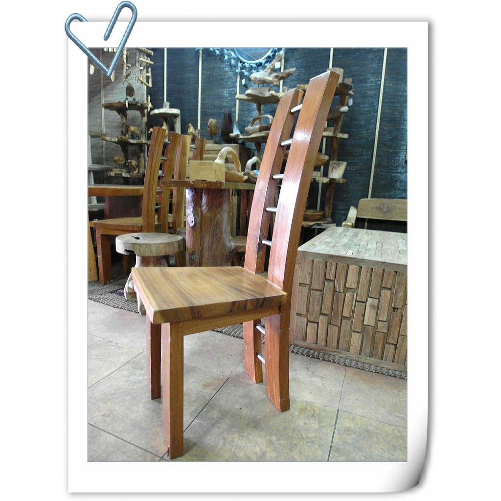 天然原木椅 實木椅 自然風椅子 原木椅子 木椅 原木椅 鄉村風原木椅