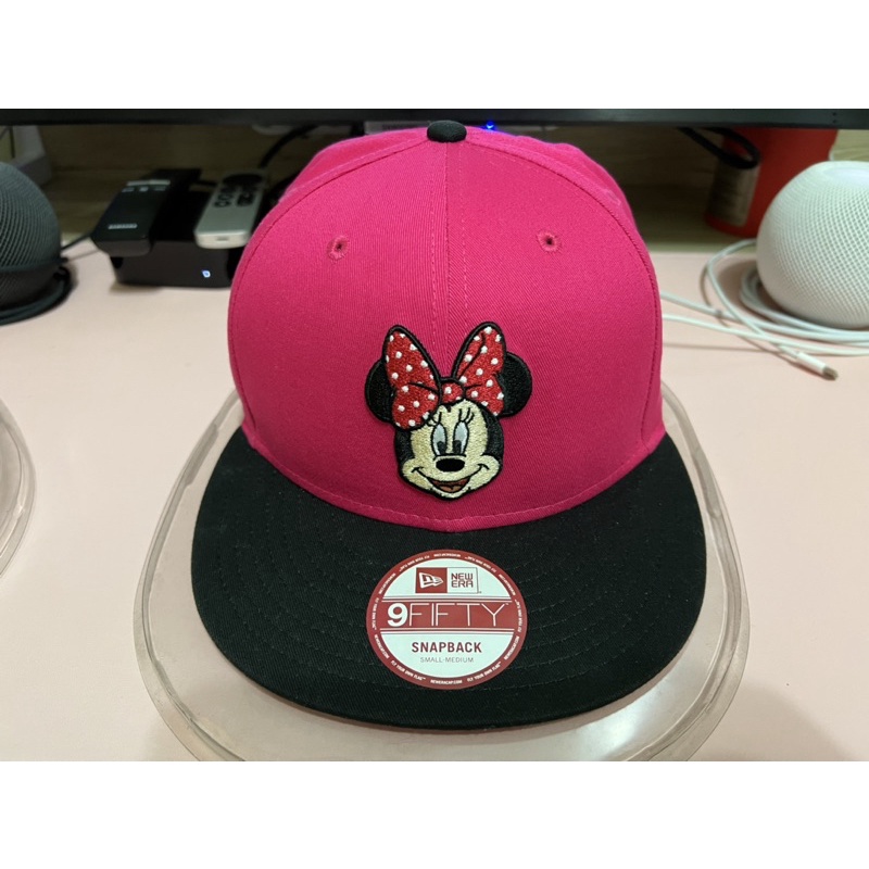 *二手* New Era 9Fifty snapback 大人款可調式米妮附帽盒