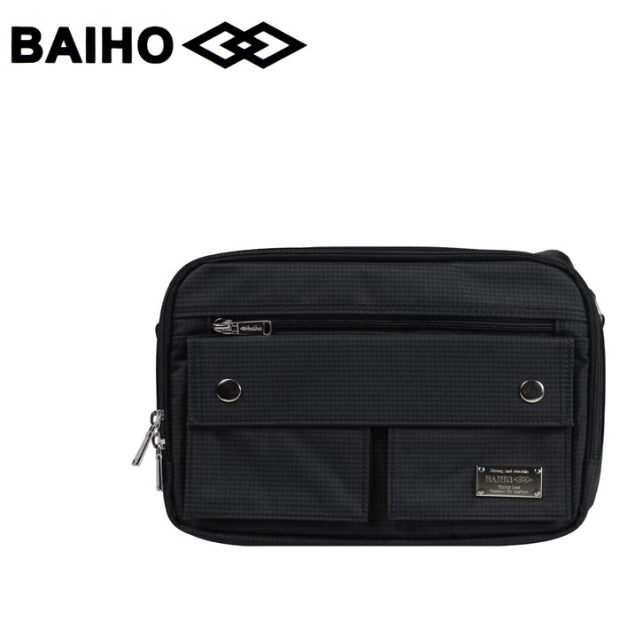 BAIHO 台灣製造 多功能 側背包/斜背包 BHO501 黑色