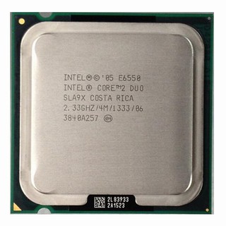 Intel Core 2 Duo E6550 雙核心 775腳位 處理器、4M快取、2.33G、1333MHz