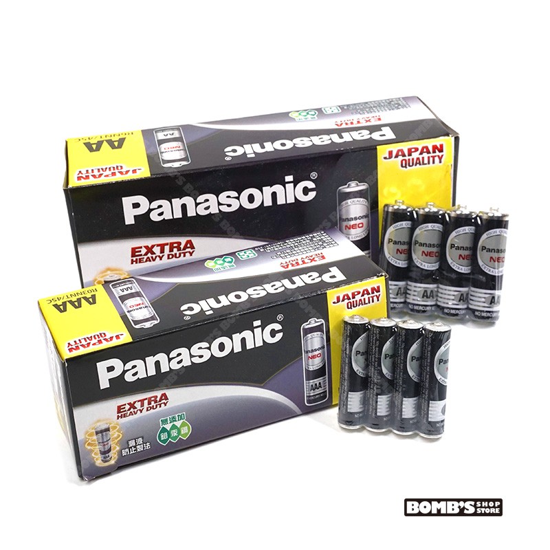 【立達】國際牌 3號電池 4號電池 4入裝 Panasonic 三號/四號 1.5V環保碳鋅電池【K18/K19】