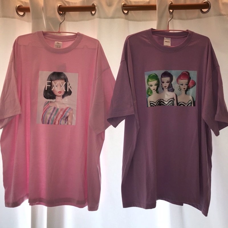 oversized barbie t shirt