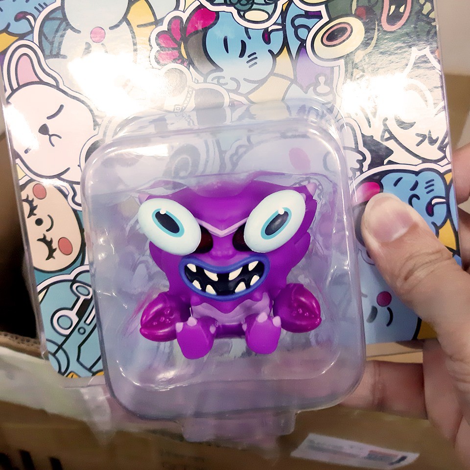 Unbox &amp; Friends Blind Box JUBI 紫蟹限定版-超蟹怪獸