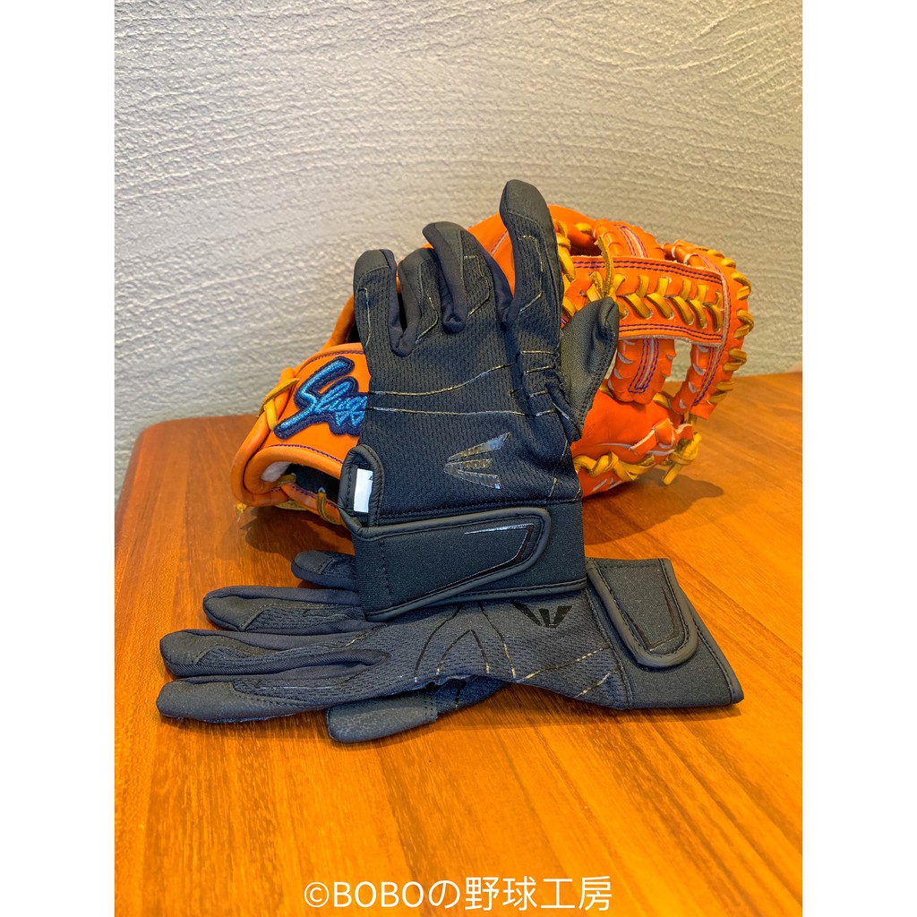 [Boboの野球工房] 日本原裝進口 EASTON ZK3 棒球 壘球打擊手套 黑色 全黑 兩手用 一雙入 可機洗