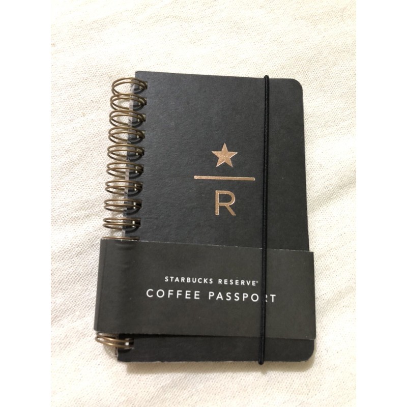 美國帶回 星巴克 Starbucks RESERVE 咖啡風味筆記本 筆記本 典藏門市限定 限定