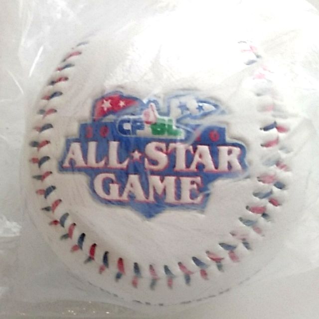 中華職棒2010年ALL STAR GAME 明星賽 紀念球☆新品・未開封