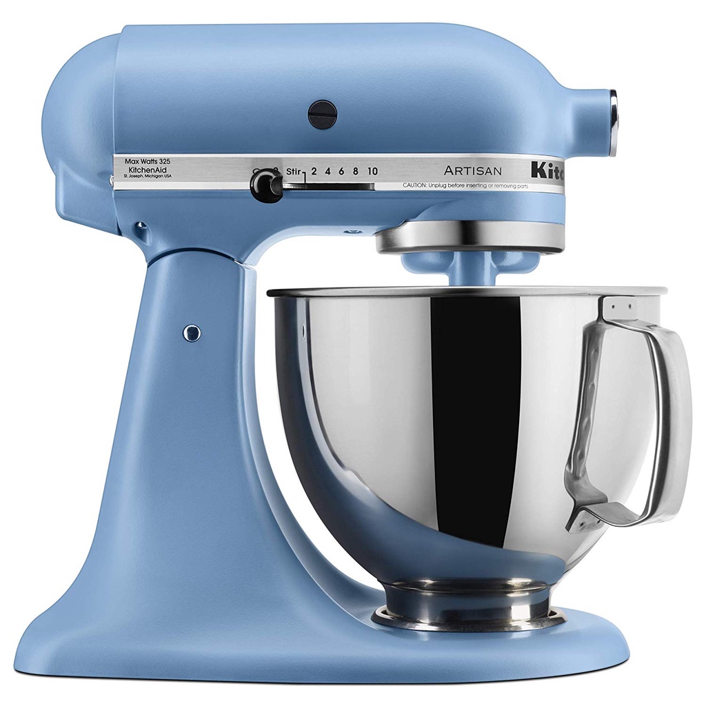 老美代購 開發票 刷卡 KitchenAid攪拌機 KSM150PSVB 5QT容量 抬頭式 台灣保固 絲綢藍