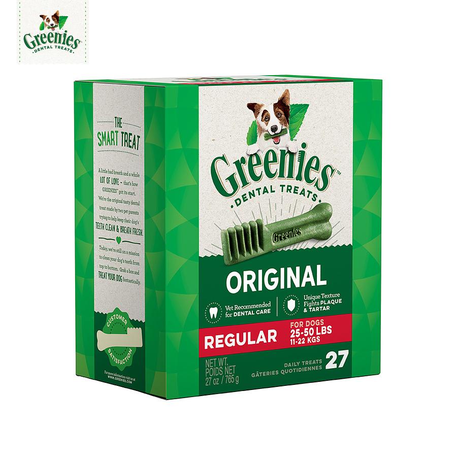 Greenies健綠原味潔牙骨/ 11-22公斤犬專用/ 27支裝/ 27oz　eslite誠品